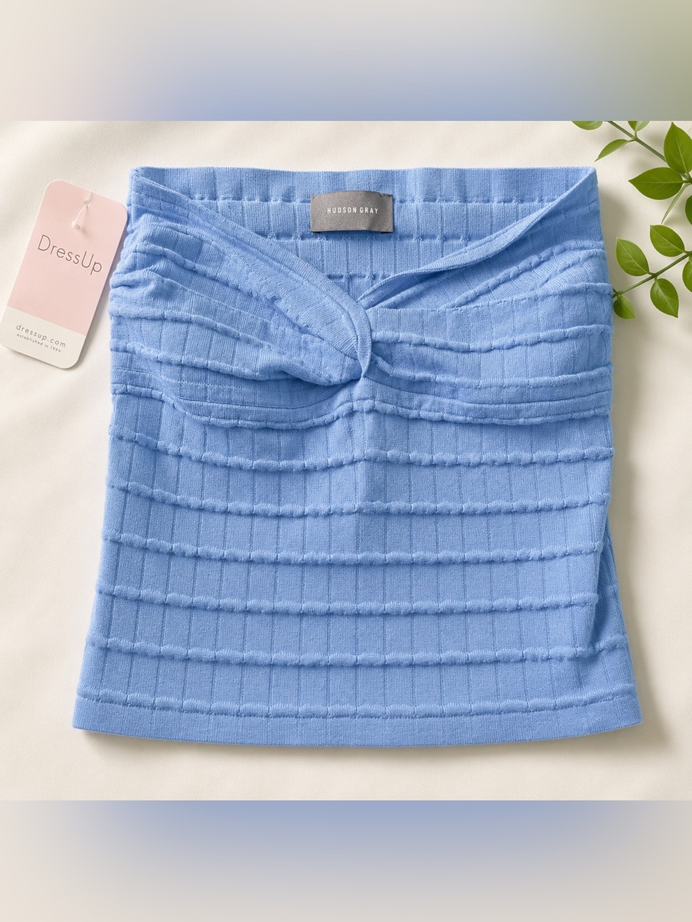 Impressions Vanity Blue Women Tube Top NWT